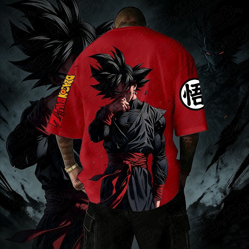 Summer Clothing Trends 2026 - Dragon Ball Anime Graphic Cotton Print