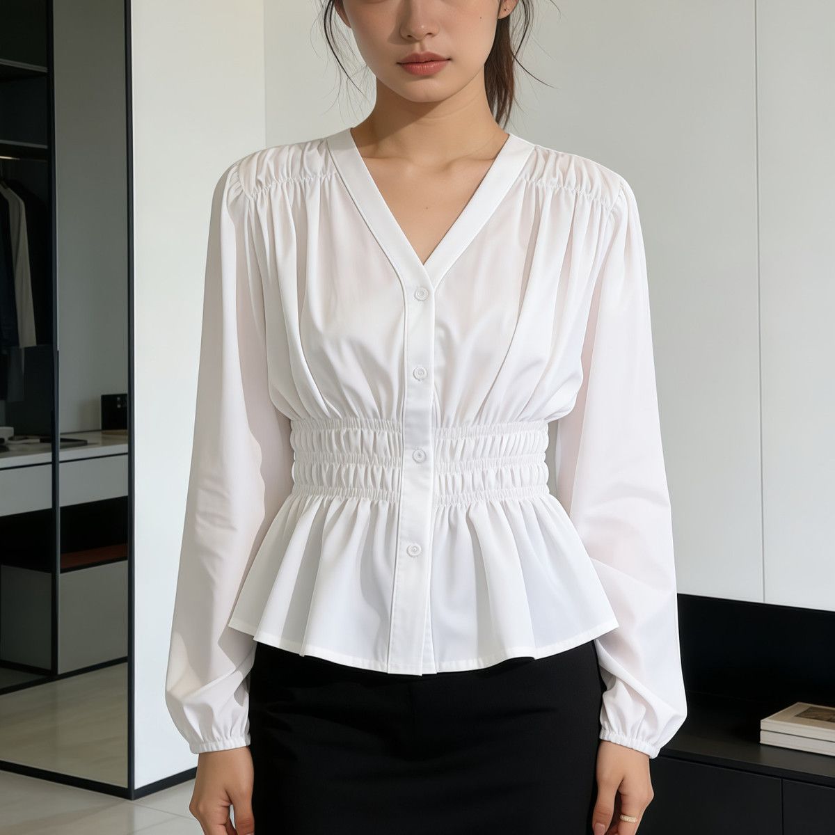 200 Pounds Plus Size Office La - Summer Clothing In French avaliação e preço