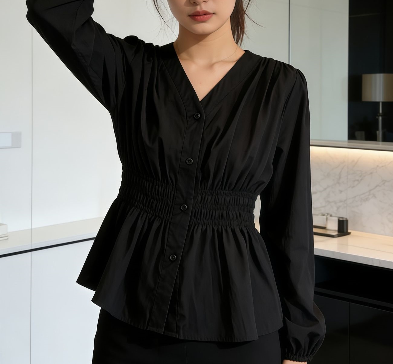 200 Pounds Plus Size Office La - Summer Clothing In French avaliação e preço