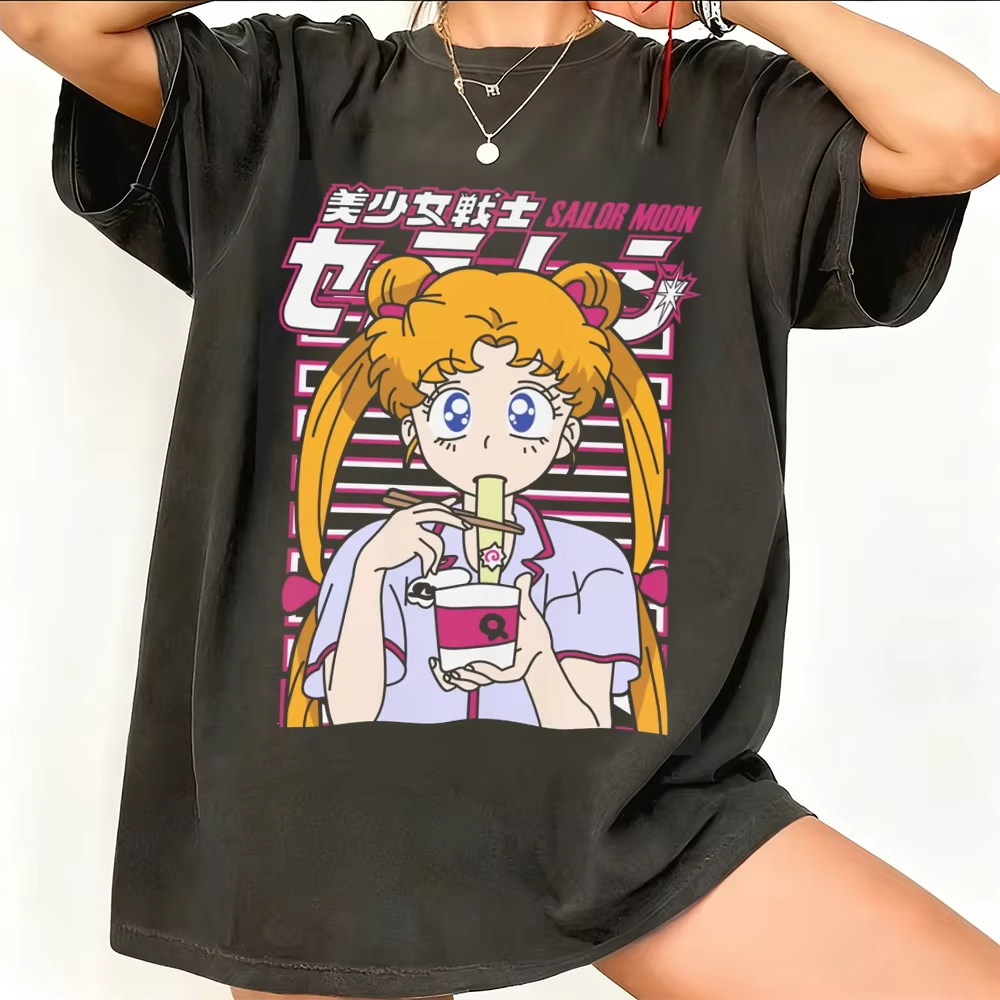 Sailor Moon Retro 90s Anime Gr - Summer Clothing Trends 2026 avaliação e preço