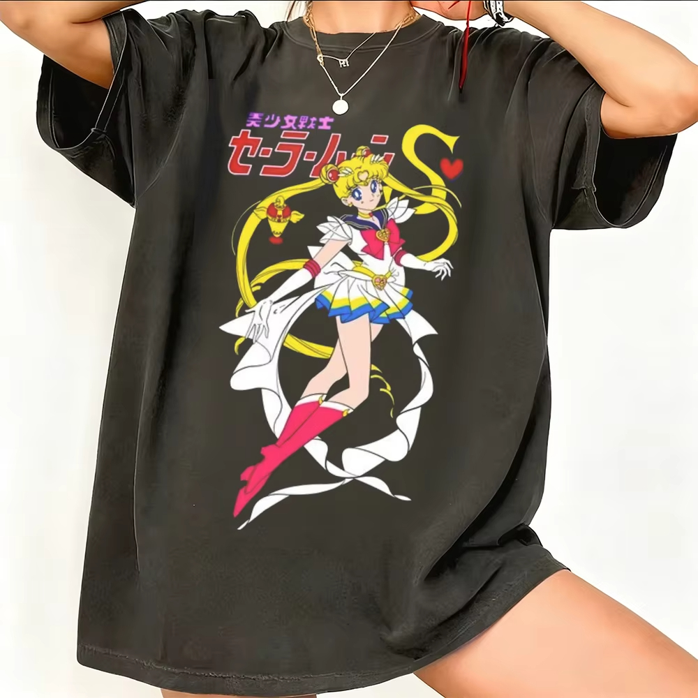 Sailor Moon Retro 90s Anime Gr - Summer Clothing Trends 2026 avaliação e preço