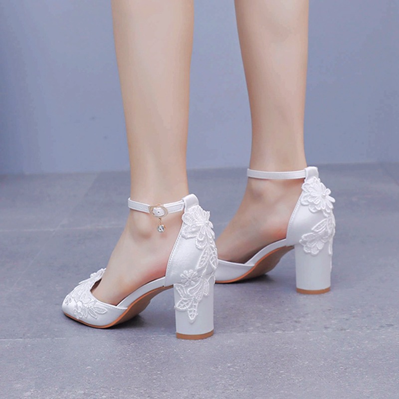 Women White Silk High Heels Su - Summer Clothing Modest avaliação e preço