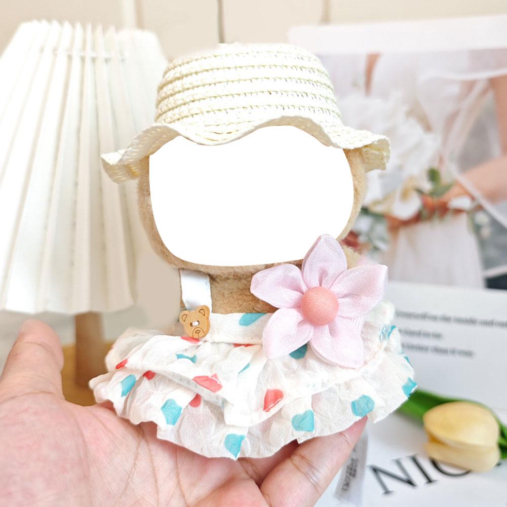 17cm Doll's Clothes For Labubu - Summer Clothing Gif avaliação e preço