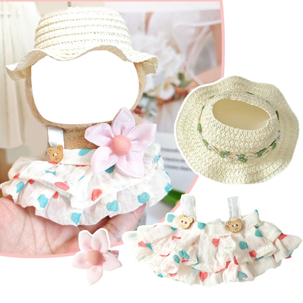 17cm Doll's Clothes For Labubu - Summer Clothing Gif avaliação e preço