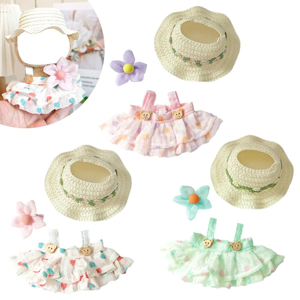 17cm Doll's Clothes For Labubu - Summer Clothing Gif avaliação e preço
