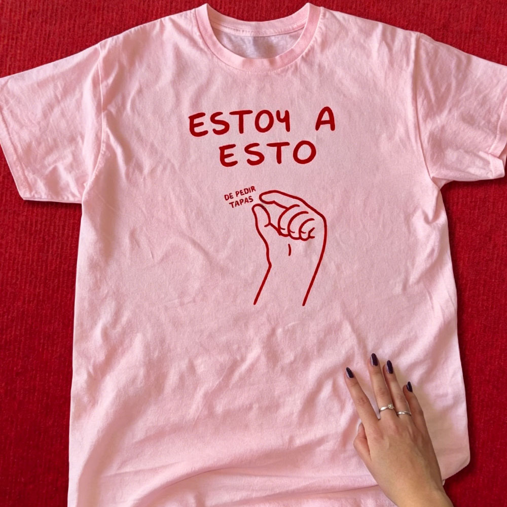 Funny Spanish Tapas Men Women  - Summer Clothing In Spanish avaliação e preço