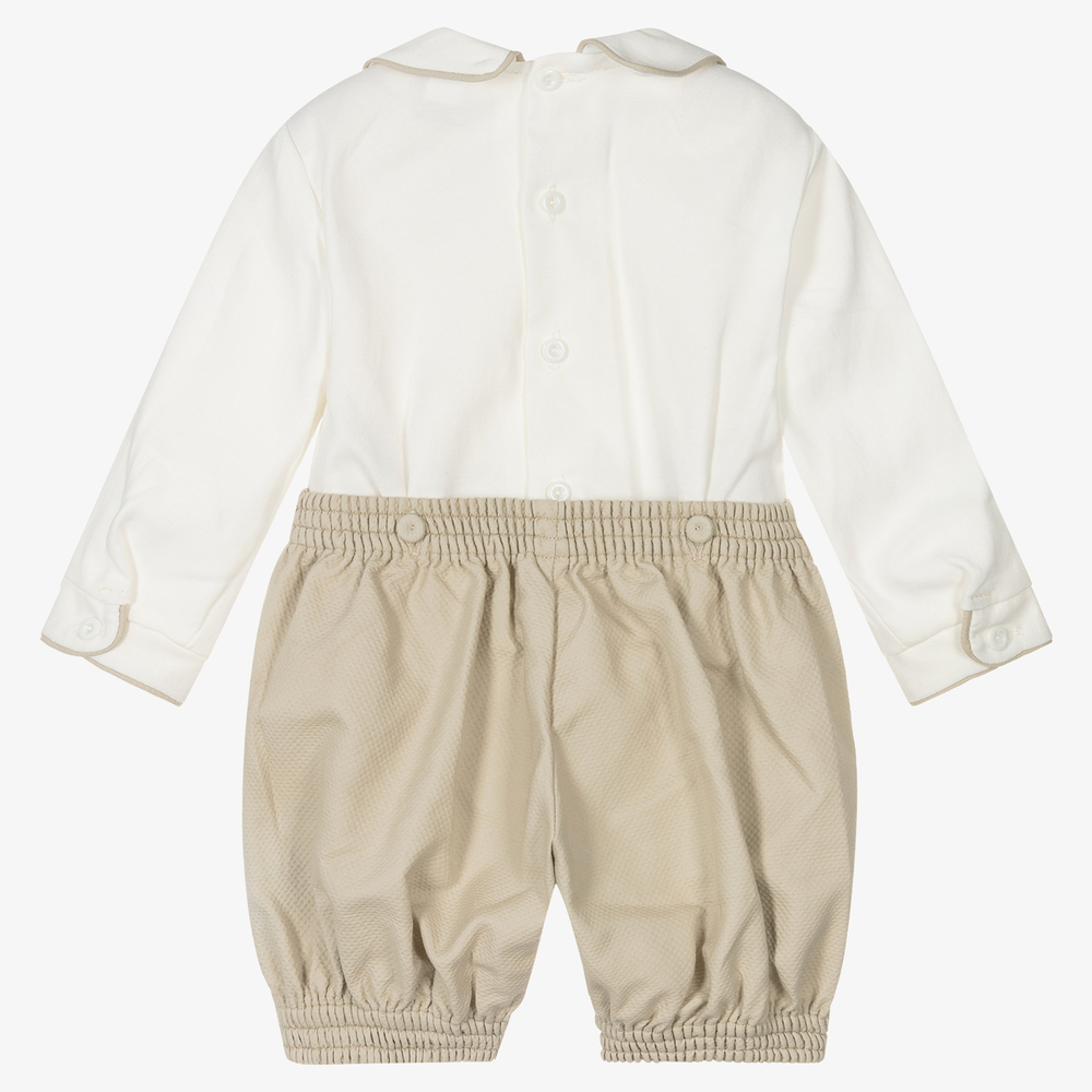 Spanish Baby Boy Hand-Smocked  - Summer Clothing In Spanish avaliação e preço