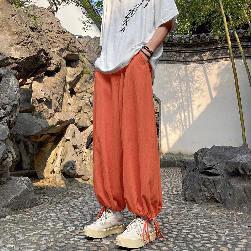 Thin Summer Loose Male Cropped - Summer Clothing Cheap avaliação e preço