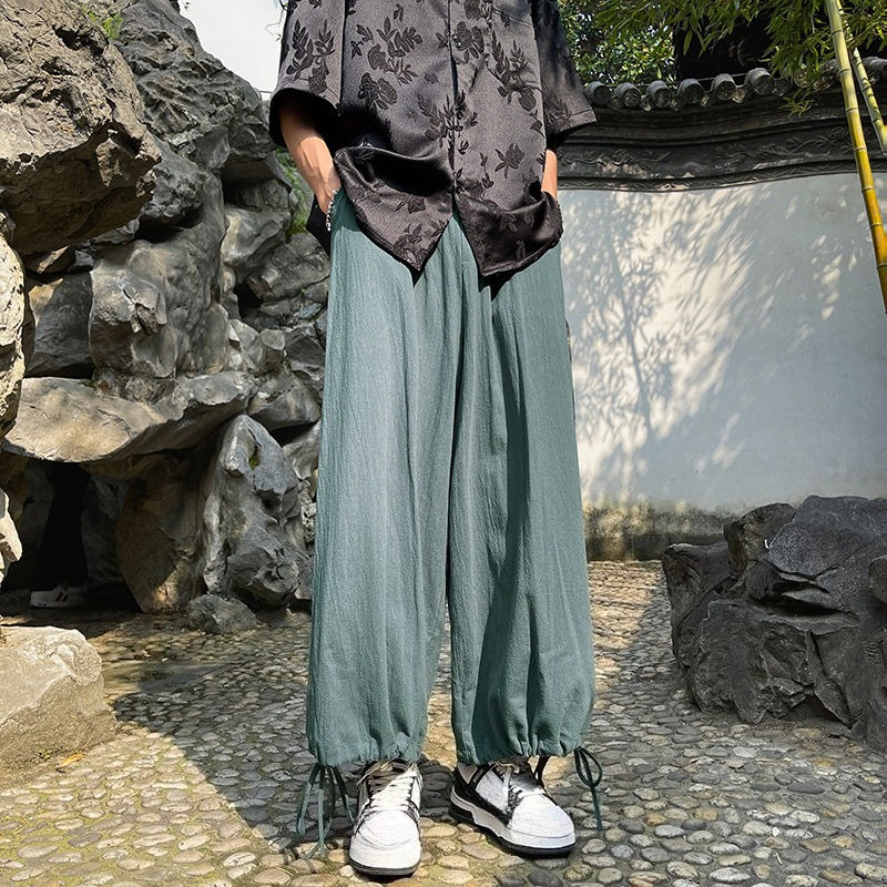 Thin Summer Loose Male Cropped - Summer Clothing Cheap avaliação e preço