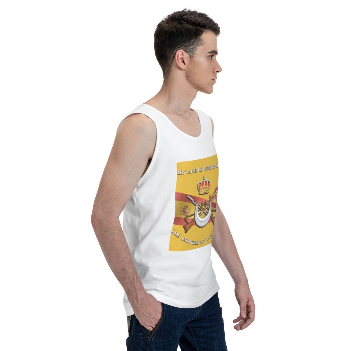 Spanish Legion Flag Spain Army - Summer Clothing In Spanish avaliação e preço