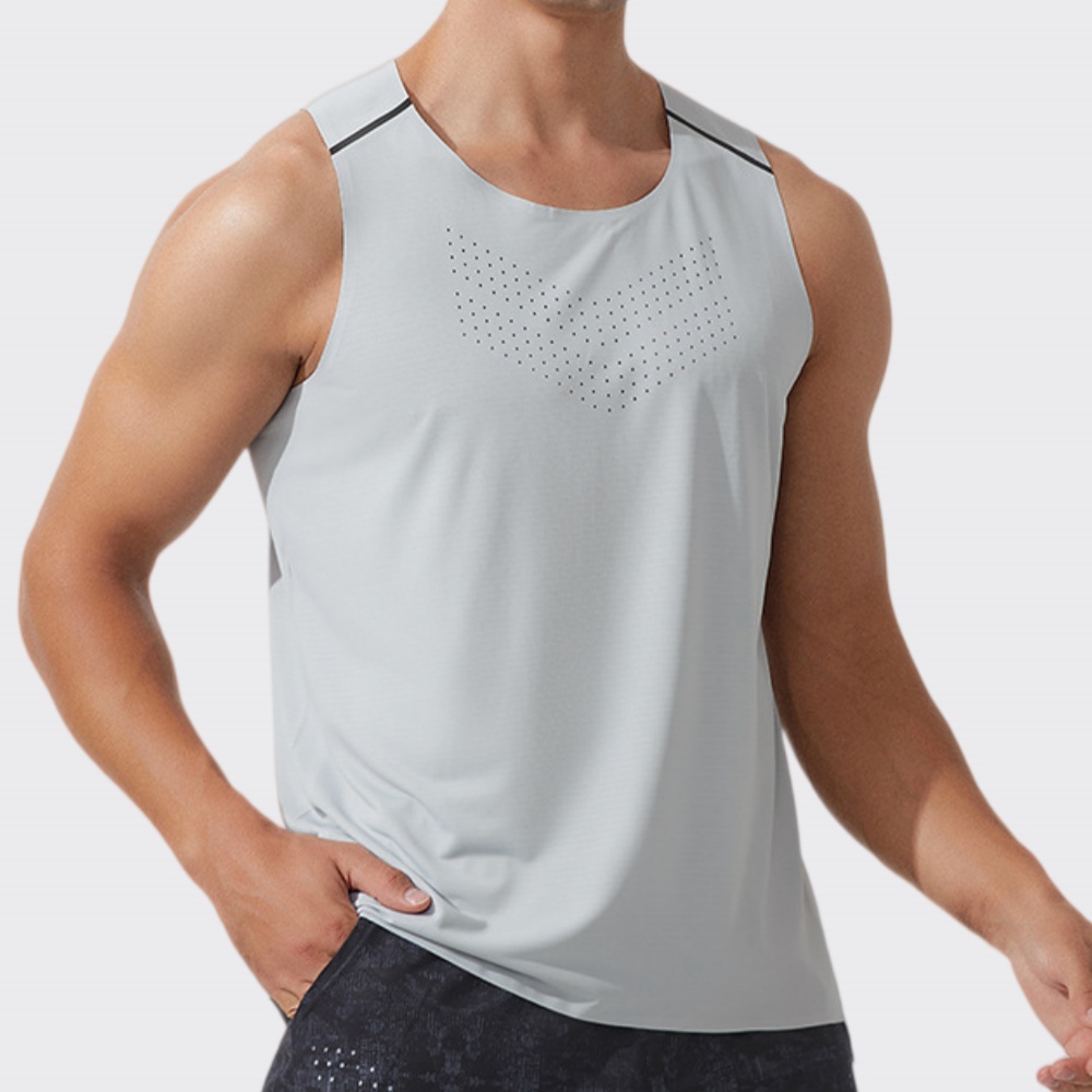 Men Gym Vest Quick Dry Running - Xl Summer Clothing avaliação e preço