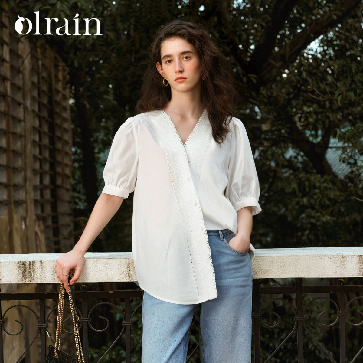 OLrain Women's Shirts 2026 Sum - Summer Clothing In French avaliação e preço