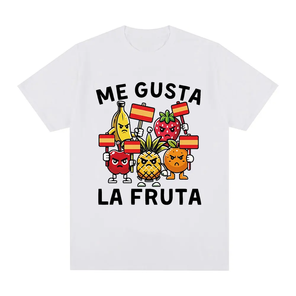 Me Gusta La Fruta T-shirt Funn - Summer Clothing In Spanish avaliação e preço