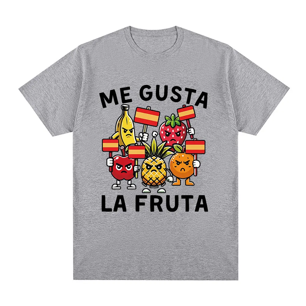 Me Gusta La Fruta T-shirt Funn - Summer Clothing In Spanish avaliação e preço