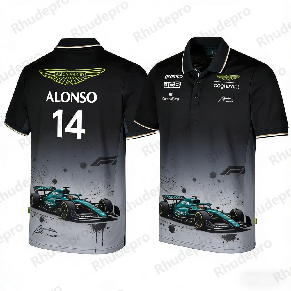 Aston Martin Polo Shirt Outdoo - Summer Clothing In Spanish avaliação e preço