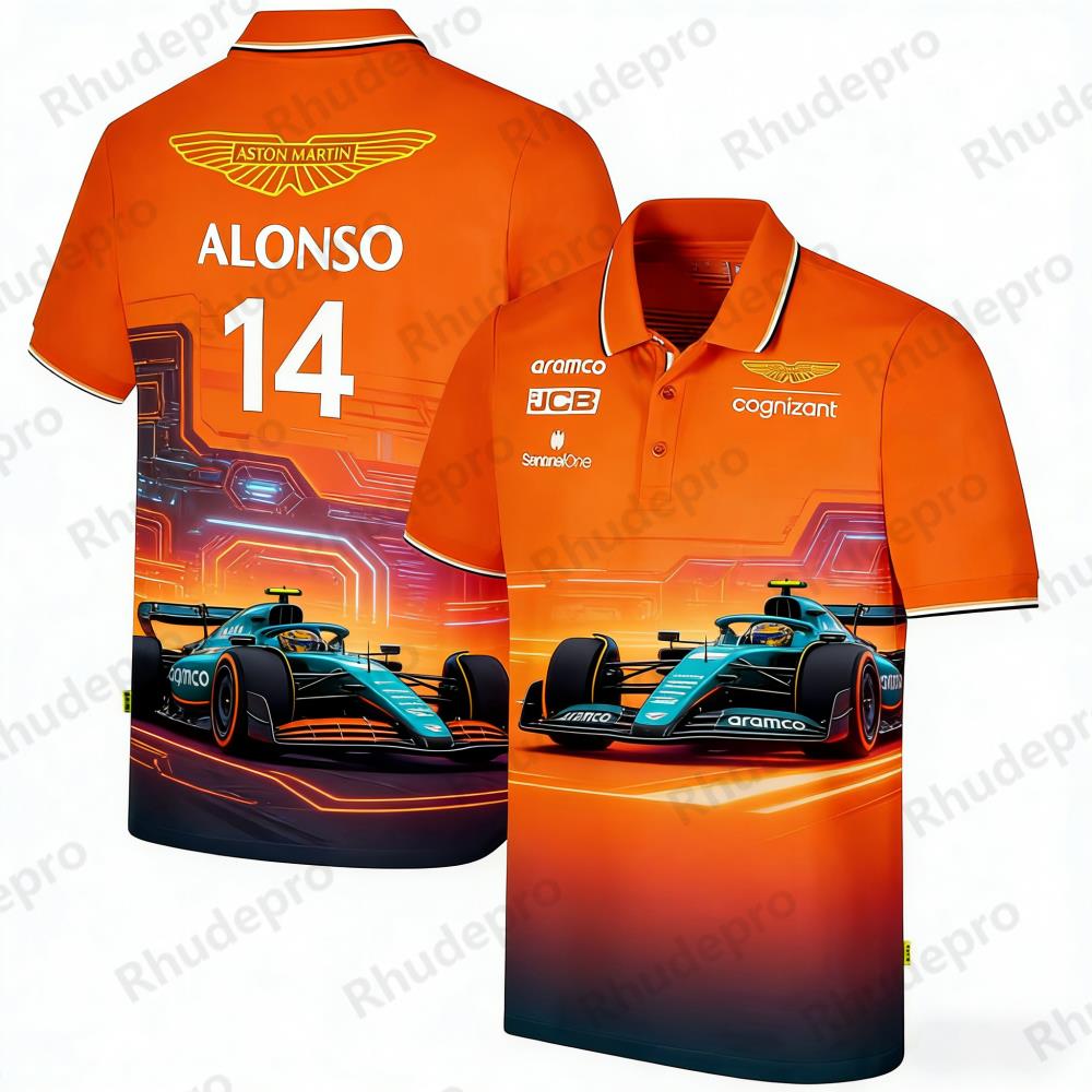 Aston Martin Polo Shirt Outdoo - Summer Clothing In Spanish avaliação e preço