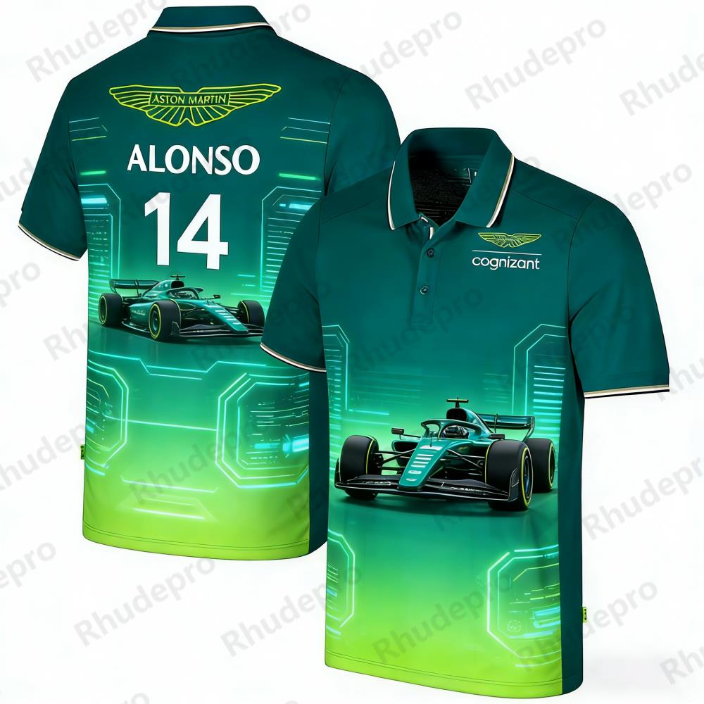 Aston Martin Polo Shirt Outdoo - Summer Clothing In Spanish avaliação e preço
