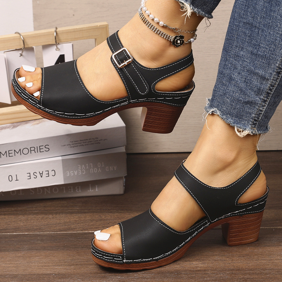 Casual Slingback Slides Shoes  - Summer Clothing Modest avaliação e preço