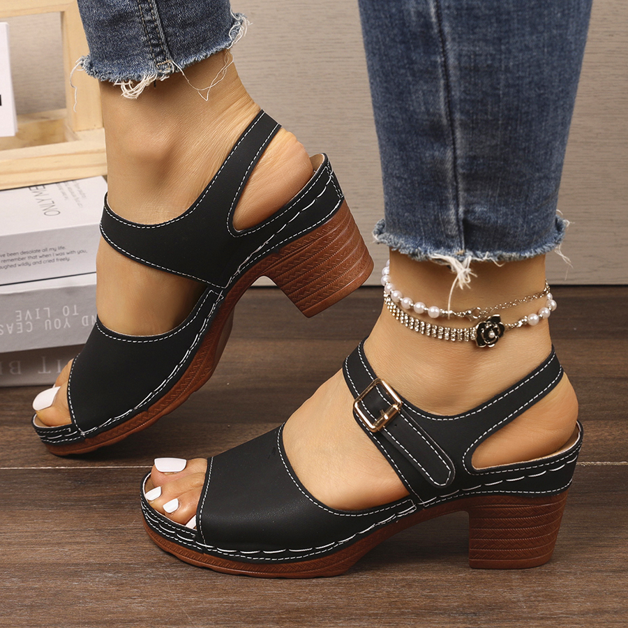 Casual Slingback Slides Shoes  - Summer Clothing Modest avaliação e preço