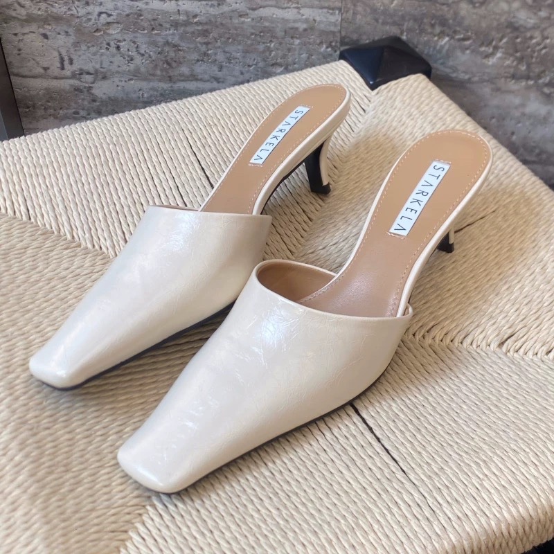 New Style Square Toe Slippers  - Summer Clothing Modest avaliação e preço