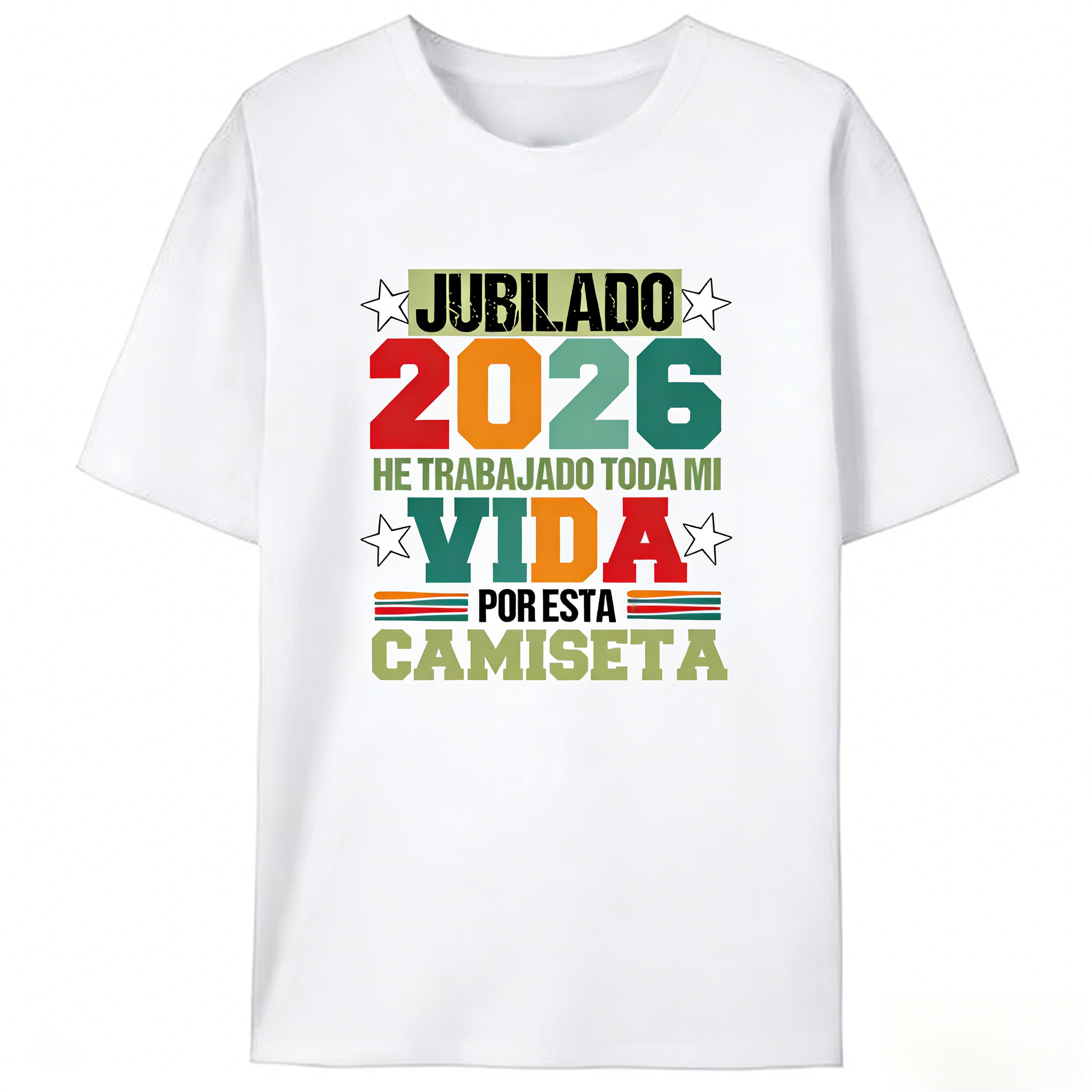 Spanish Retired 2026 I've Work - Summer Clothing In Spanish avaliação e preço