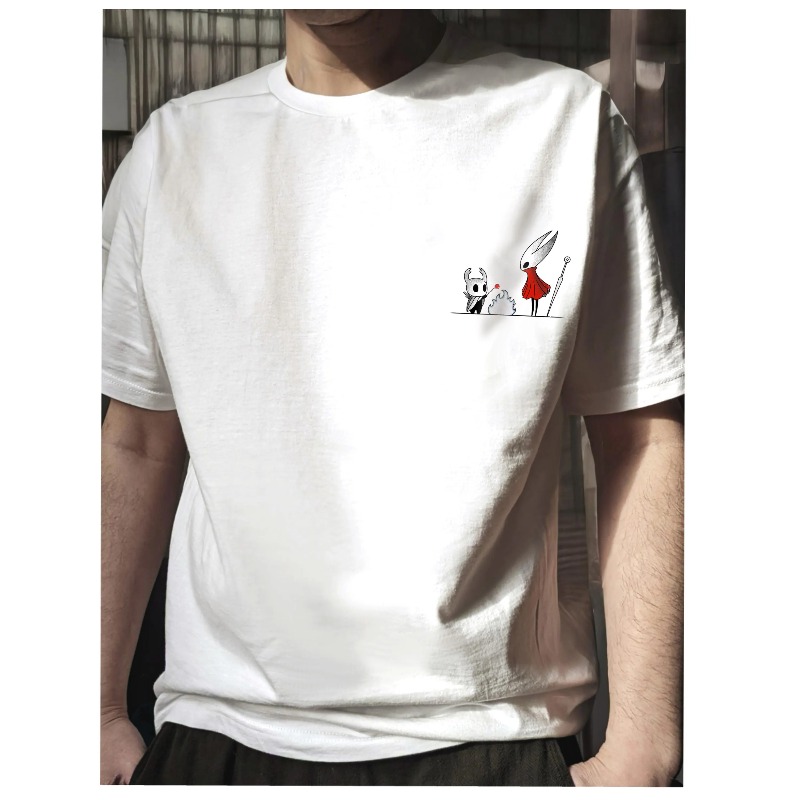 Hollow Knight Tshirt Silksong  - Summer Clothing Gif avaliação e preço