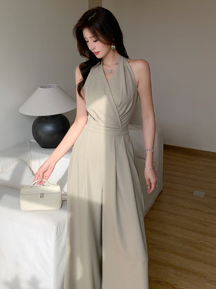 French Elegant Sleeveless Jump - Summer Clothing In French avaliação e preço