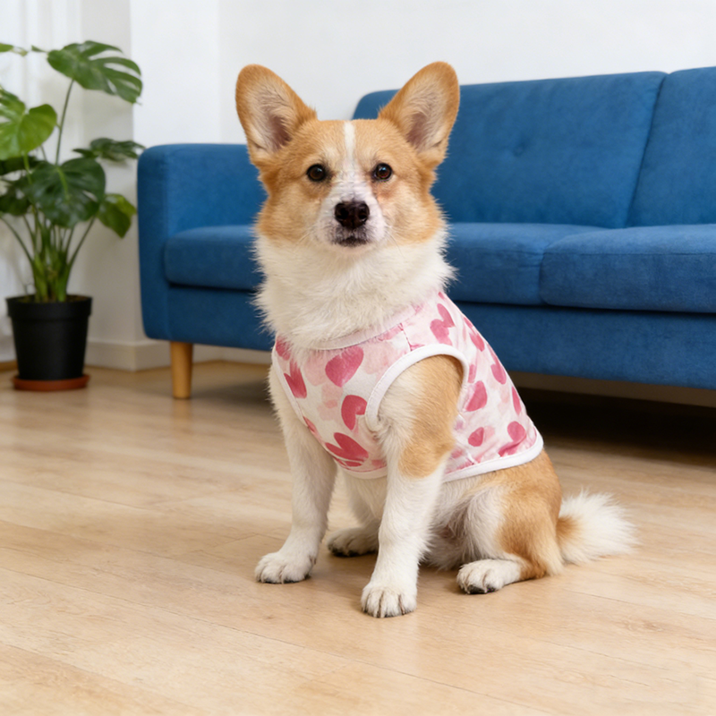 Dog Clothes Summer Thin Dog Ve - Summer Clothing In French avaliação e preço