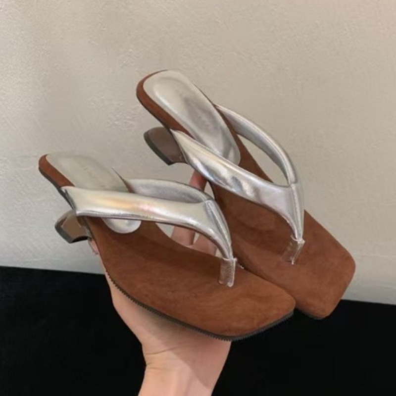 Mid Heels Women Flip Flops Fas - Summer Clothing Modest avaliação e preço