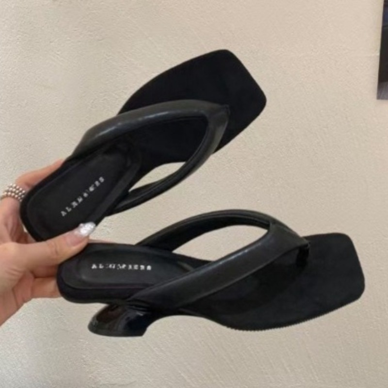 Mid Heels Women Flip Flops Fas - Summer Clothing Modest avaliação e preço