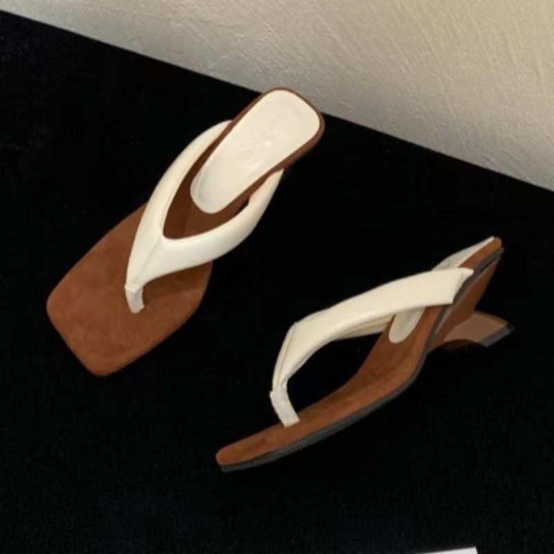 Mid Heels Women Flip Flops Fas - Summer Clothing Modest avaliação e preço